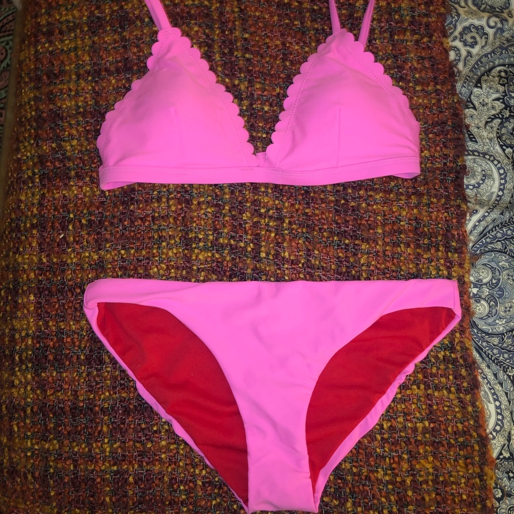Pink bikini